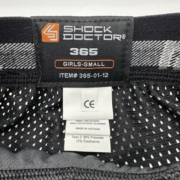 Shock Doctor Core Girls S 20-22" Youth Loose Hockey Shorts Pelvic Protector New - Picture 8 of 13